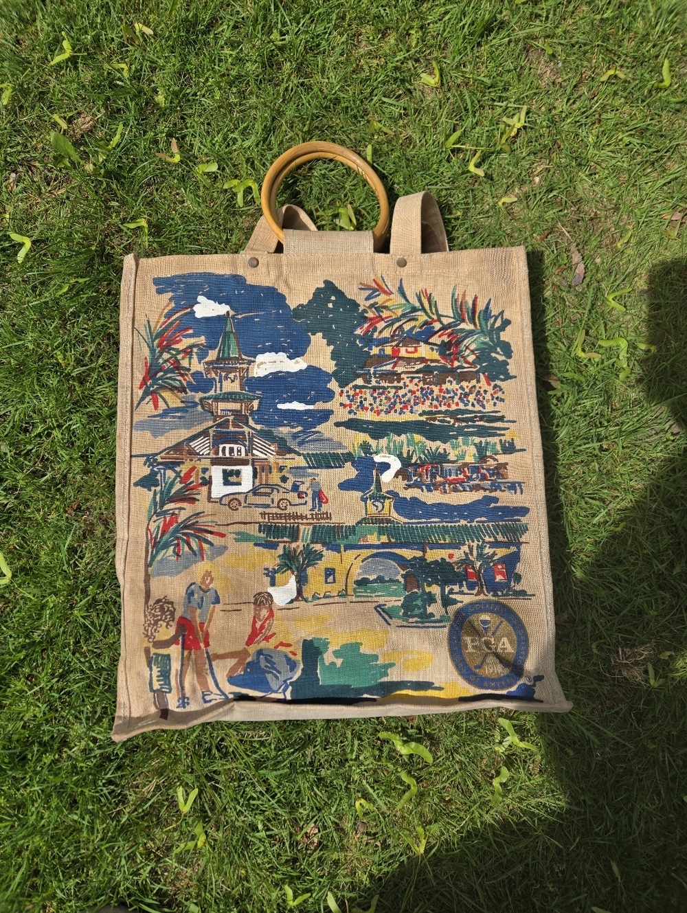 Vintage PGA Tour Golf Tote Collectable Bag